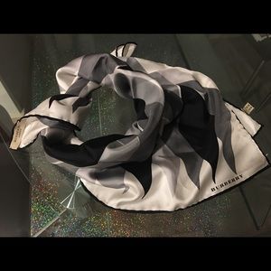 Burberry silk scarf NWOT